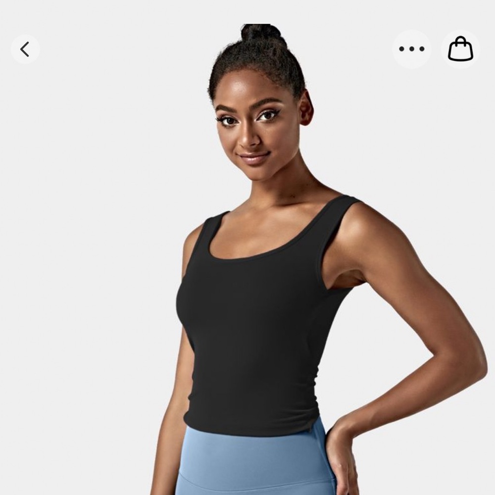 Backless Crossover Dance/Workout Tank